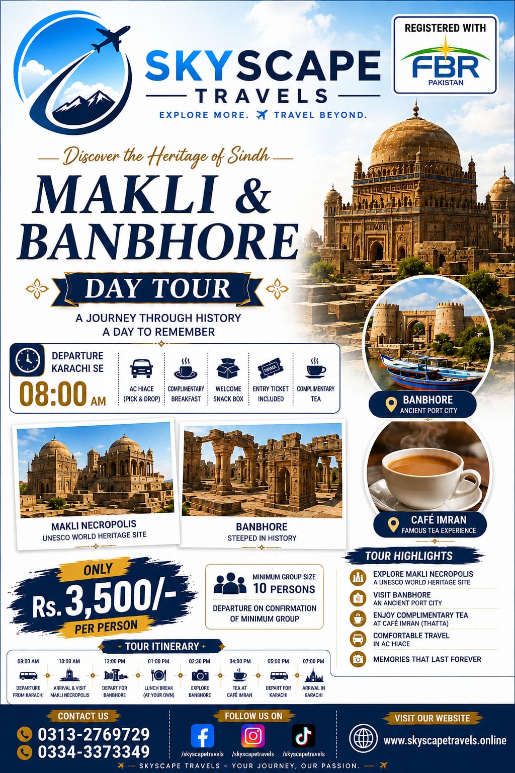 Makli & Banbhore Day Tour